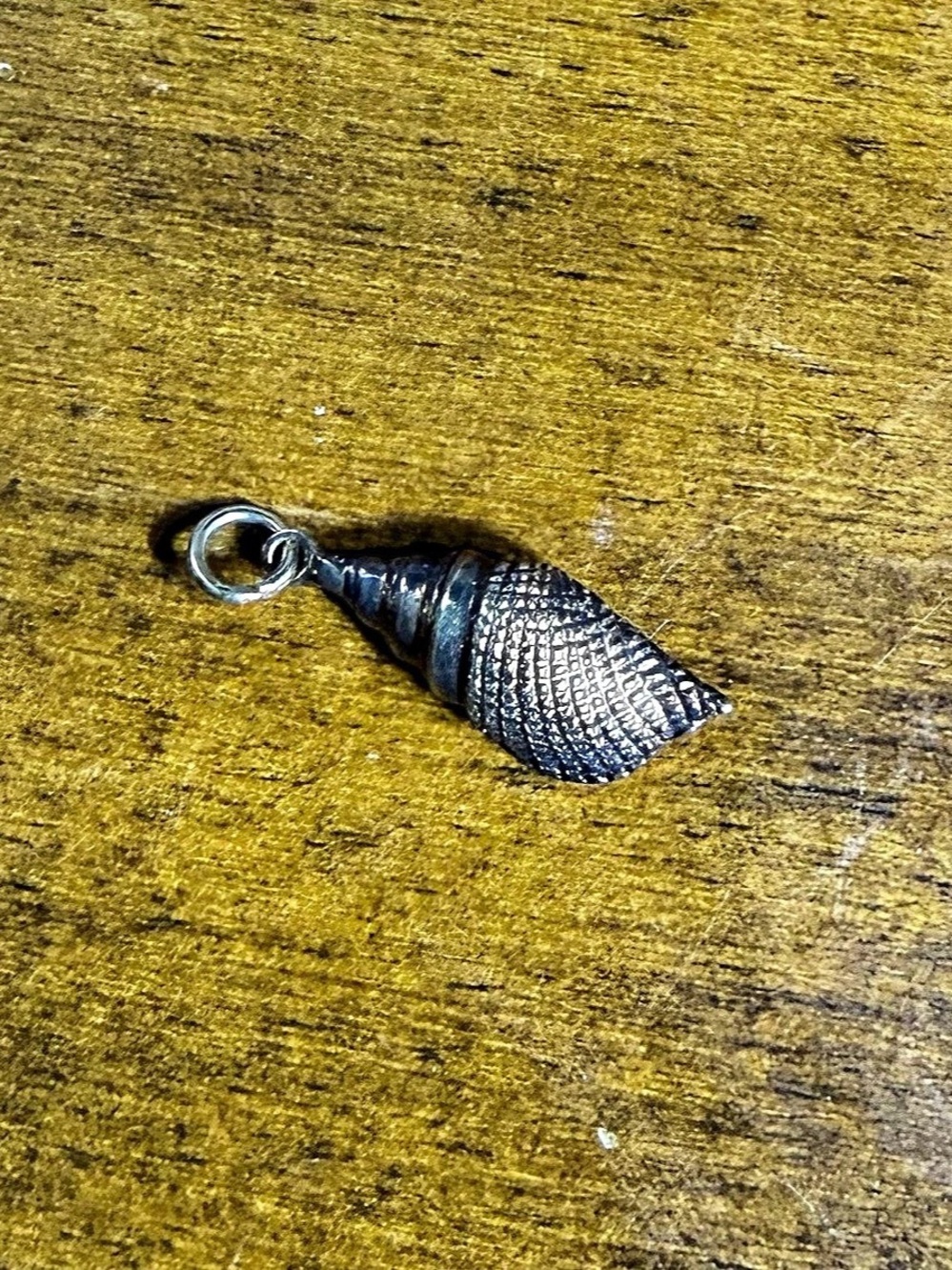 Sarah Coventry Textured Shell Pendant